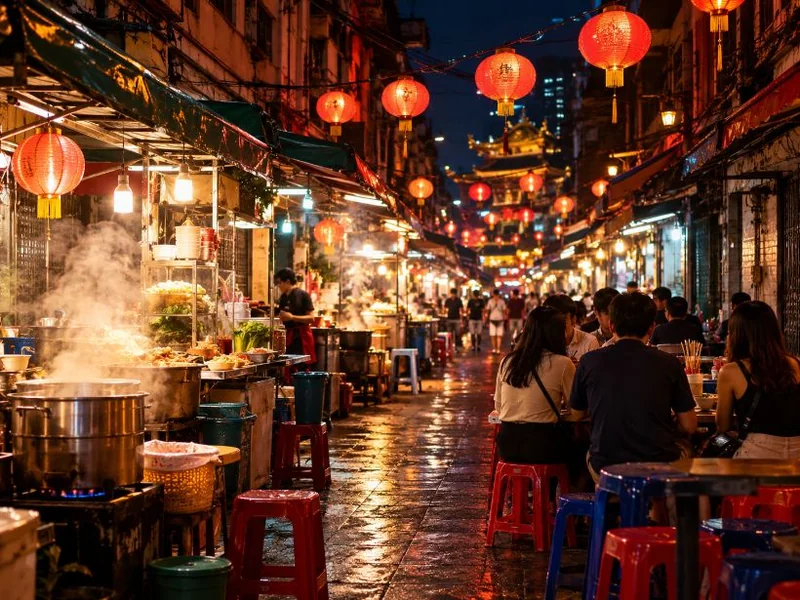 Chinatown-Gassen-Food-Tour, 15+ Kostproben